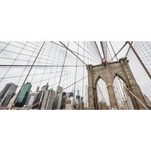 Brooklyn Bridge In New York Wall Mural