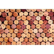 A Wall of Wine Corks Mural Wallpaper