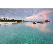 Sunrise Reflection Mabul Island Wall Mural