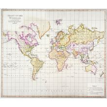 Chart of the World Wall Mural