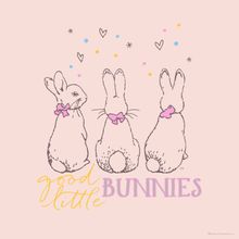 Good Little Bunnies - Pink Wall Mural