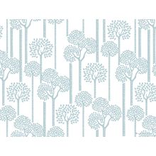 Teal Trees Wallpaper