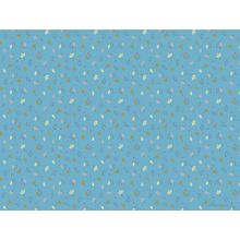 Peter Rabbit Blue Leaves Wallpaper