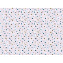 Peter Rabbit Grey Leaves Wallpaper