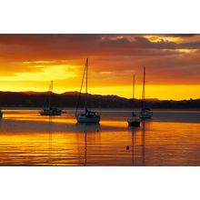 Sunset, Russell, Bay Of Islands Wall Mural