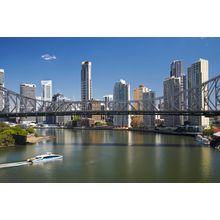 Story Bridge and Brisbane River Wall Mural