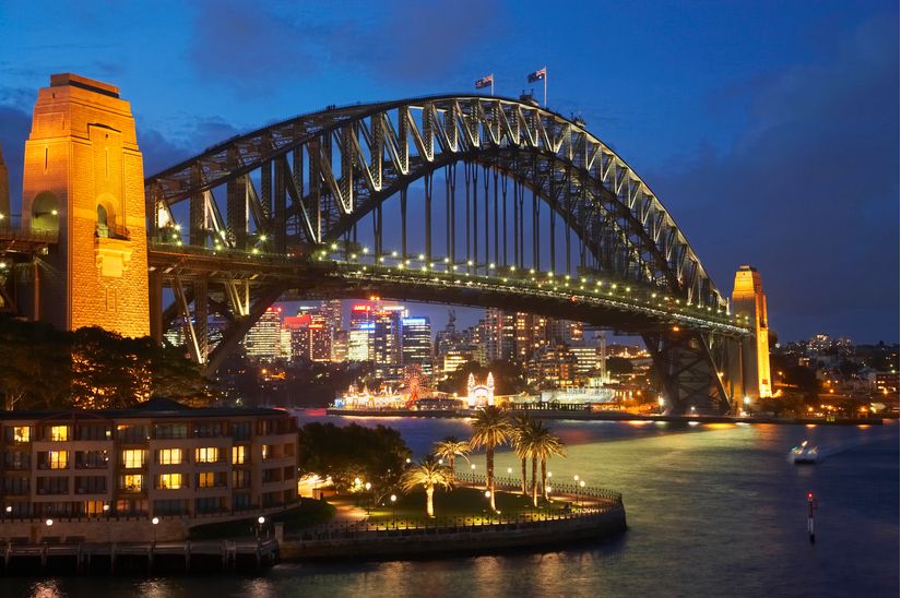 Sydney Harbour Bridge Mural - Murals Your Way