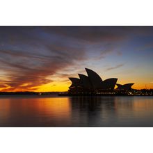Sydney Opera House At Dawn Wall Mural