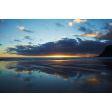 Sunrise Over Bass Strait & Godfreys Beach 2 Wall Mural