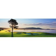 Pebble Beach Golf Links - 18th Hole Sunrise Wall Mural