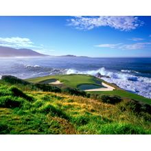 Pebble Beach Golf Wall Mural - 7th Hole