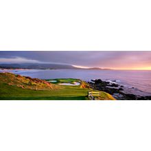 Pebble Beach Golf Links - 7th Hole Panoramic Wall Mural