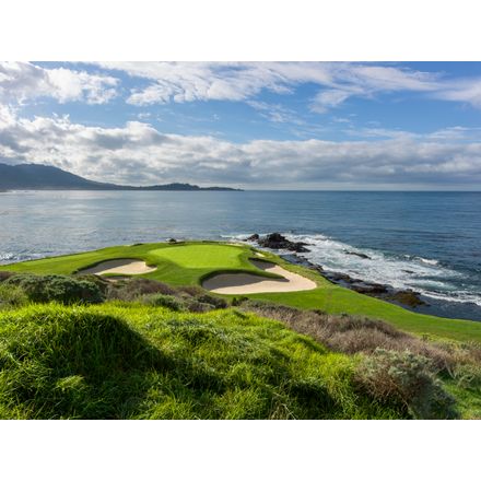 Chambers Bay Golf Course Hole #17 Mural - Murals Your Way