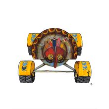 Ankylosaurus Robot Wall Mural
