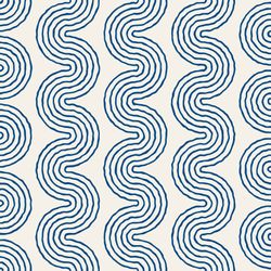 Blue-Wavy-Stripe-Pattern-Wallpaper