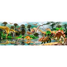 Dinoscape-Panorama Mural Wallpaper