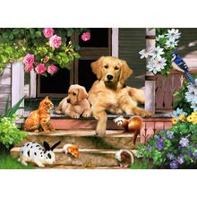 Summer On The Porch Wall Mural