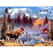 Moose Full Wall Mural