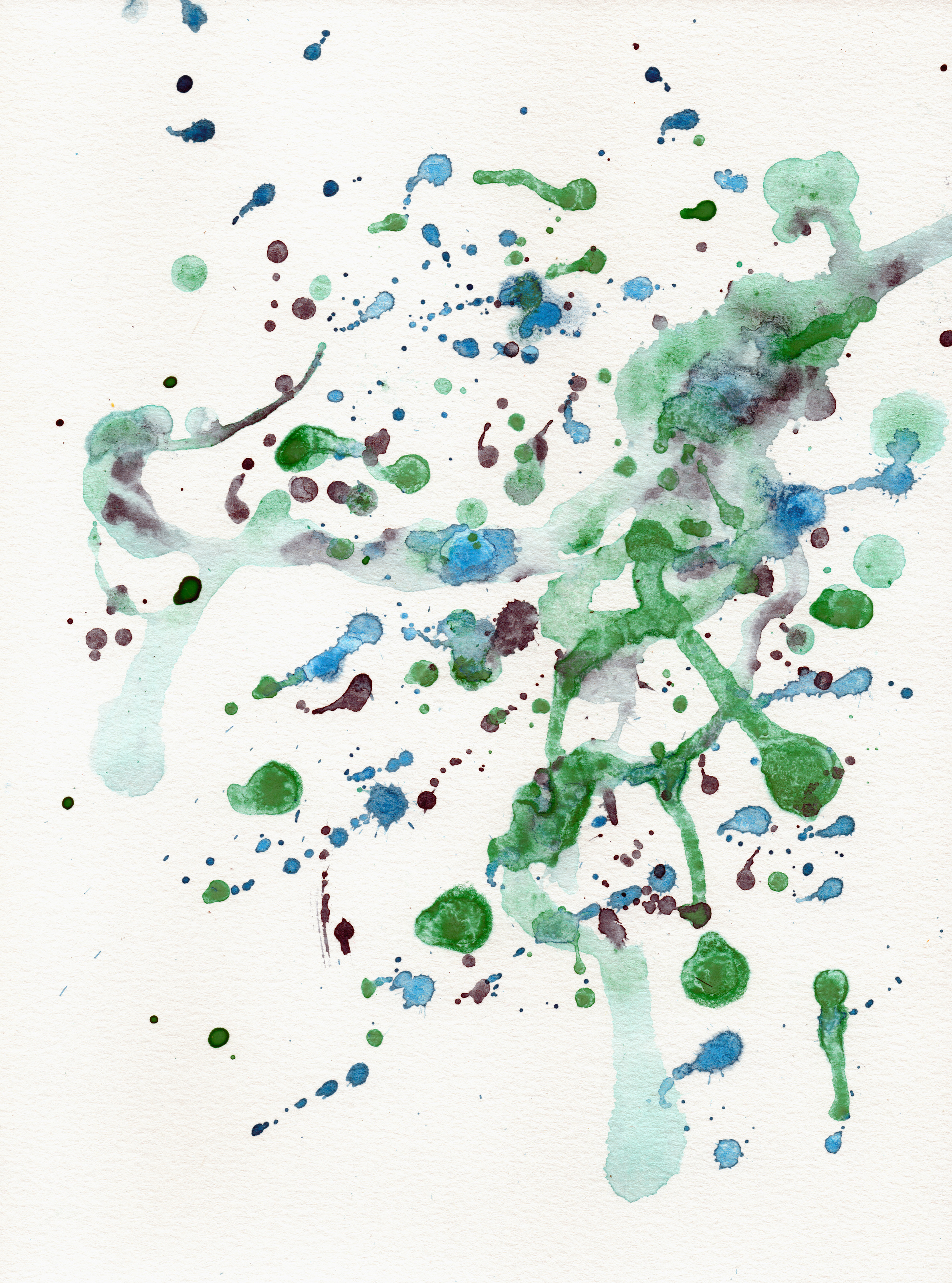 Transcendent Splatter Mural - Murals Your Way