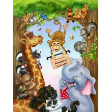 Animal Laughs 2 Wall Mural