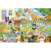 Pet Party Wallpaper Mural