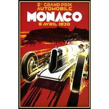 Monaco Grand Prix Wall Mural