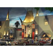 The Chinese Grauman Theatre Wall Mural