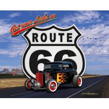 Route 66 - Daytime Wall Mural