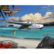 Pan Am Clipper Wall Mural