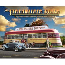 Streamliner Diner Wall Mural