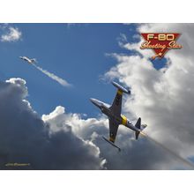 F-80 vs MIG Wall Mural