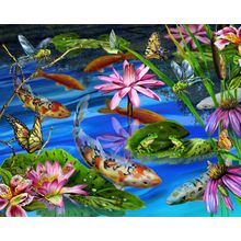 Frogs Eye View Wall Mural