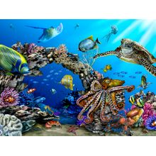 Reef Puzzle Wall Mural