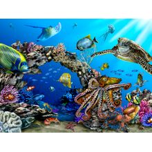 Reef Puzzle Wall Mural