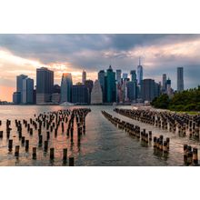 New York, Lower Manhattan Wall Mural