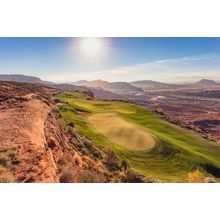 Sand Hollow Golf Course, Hole #13 Wall Mural