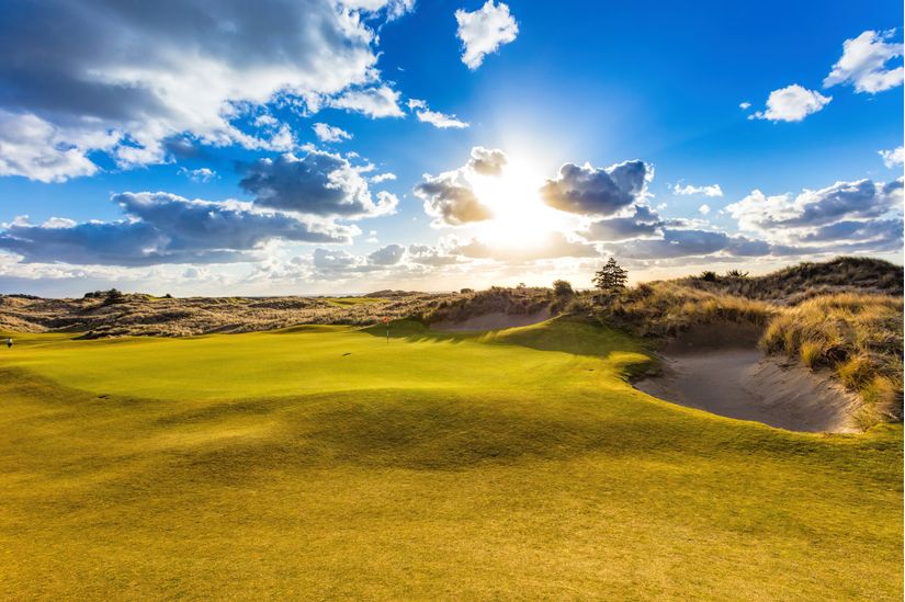 Bandon Trails, Hole 18 Wall Mural Mike Centioli Murals Your Way