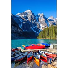 Moraine Lake Morning Wall Mural