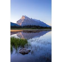 Mt Rundle Reflection Wall Mural