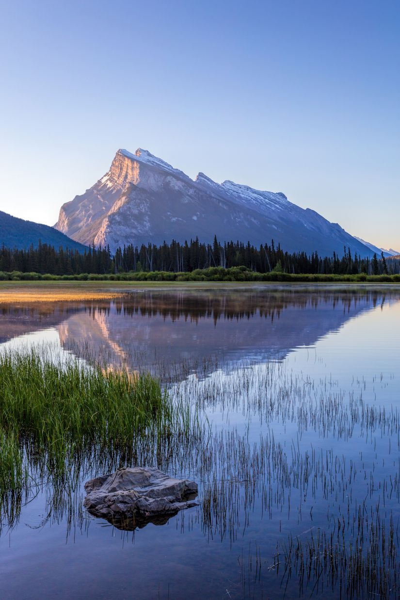 Mt-Rundle-Reflection-Wall-Mural