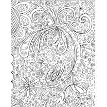 Colorable Flowers Wall Mural