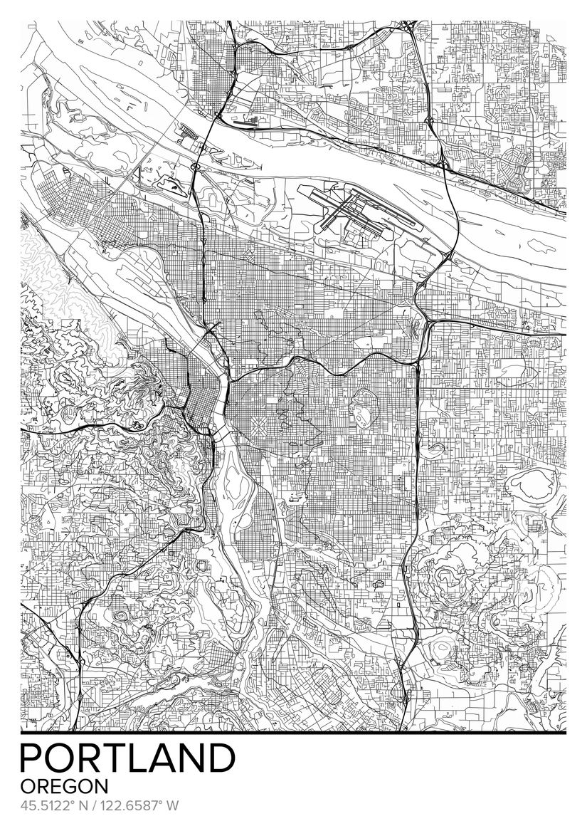 Map-Of-Portland-Oregon-Wallpaper-Mural