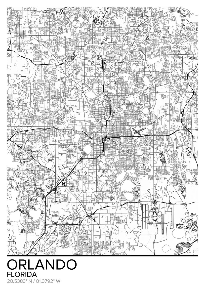 Map-Of-Orlando-FL
