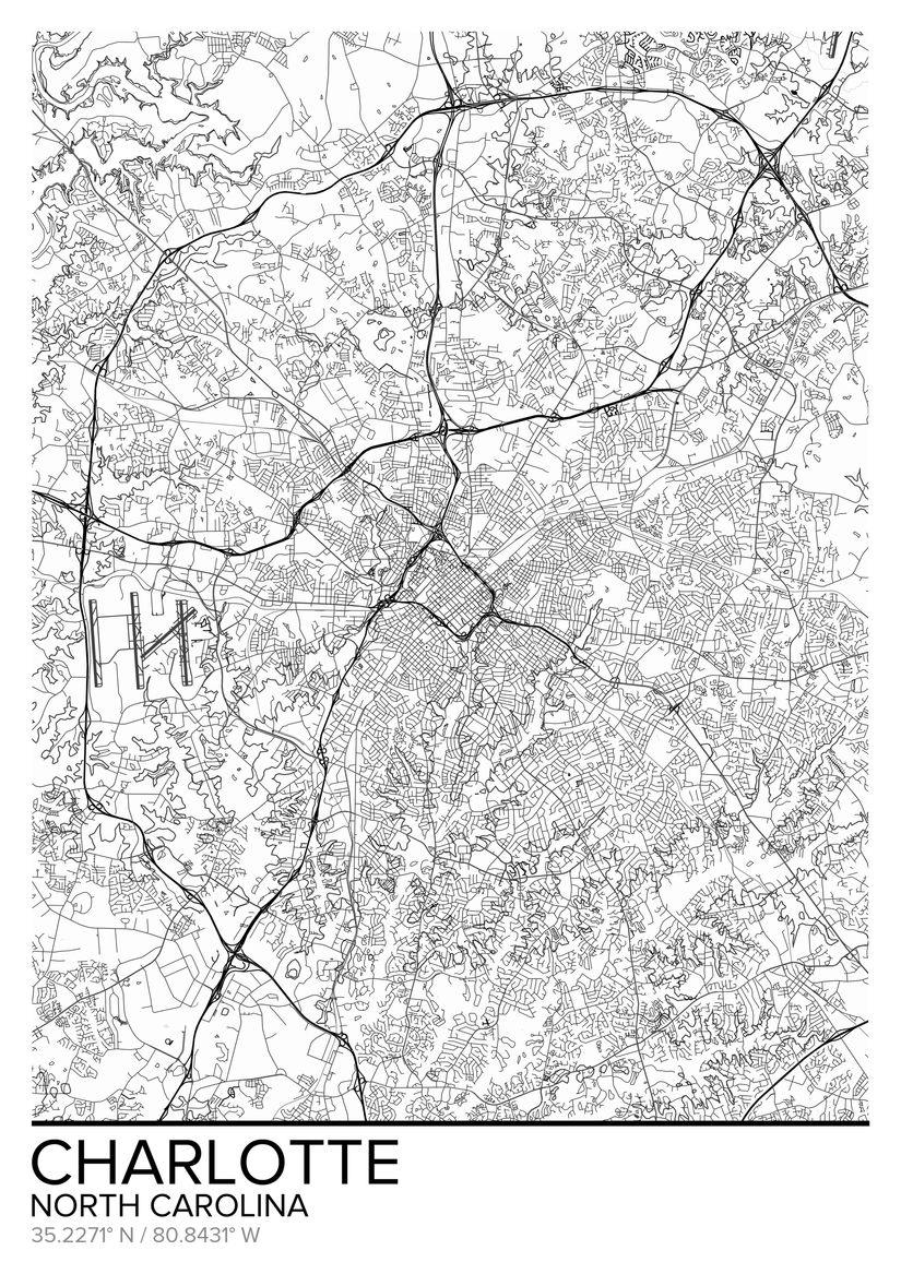 Map-Of-Charlotte-NC