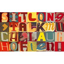 Sit Long Wall Mural
