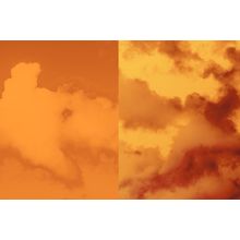 Sky-Red Wall Mural