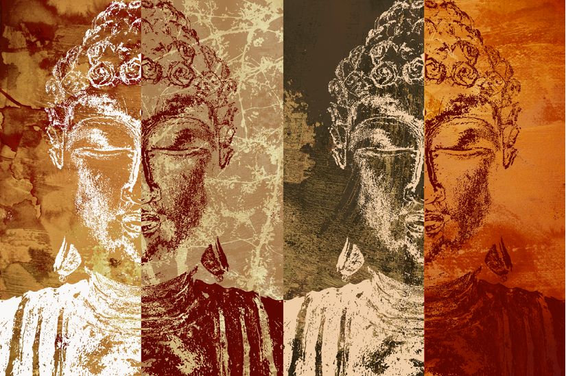 Two-Buddhas-Wall-Mural