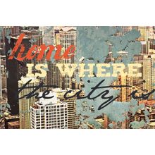Home Is Where The City Is Wallpaper Mural
