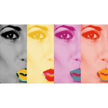Kiss Me Now Wall Mural