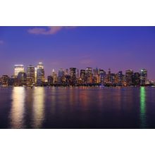 Night On The Hudson Wall Mural